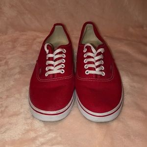 Apple Red Vans